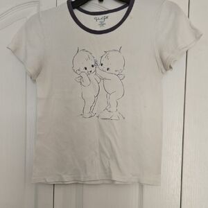 Brandy Melville Cream T-Shirt